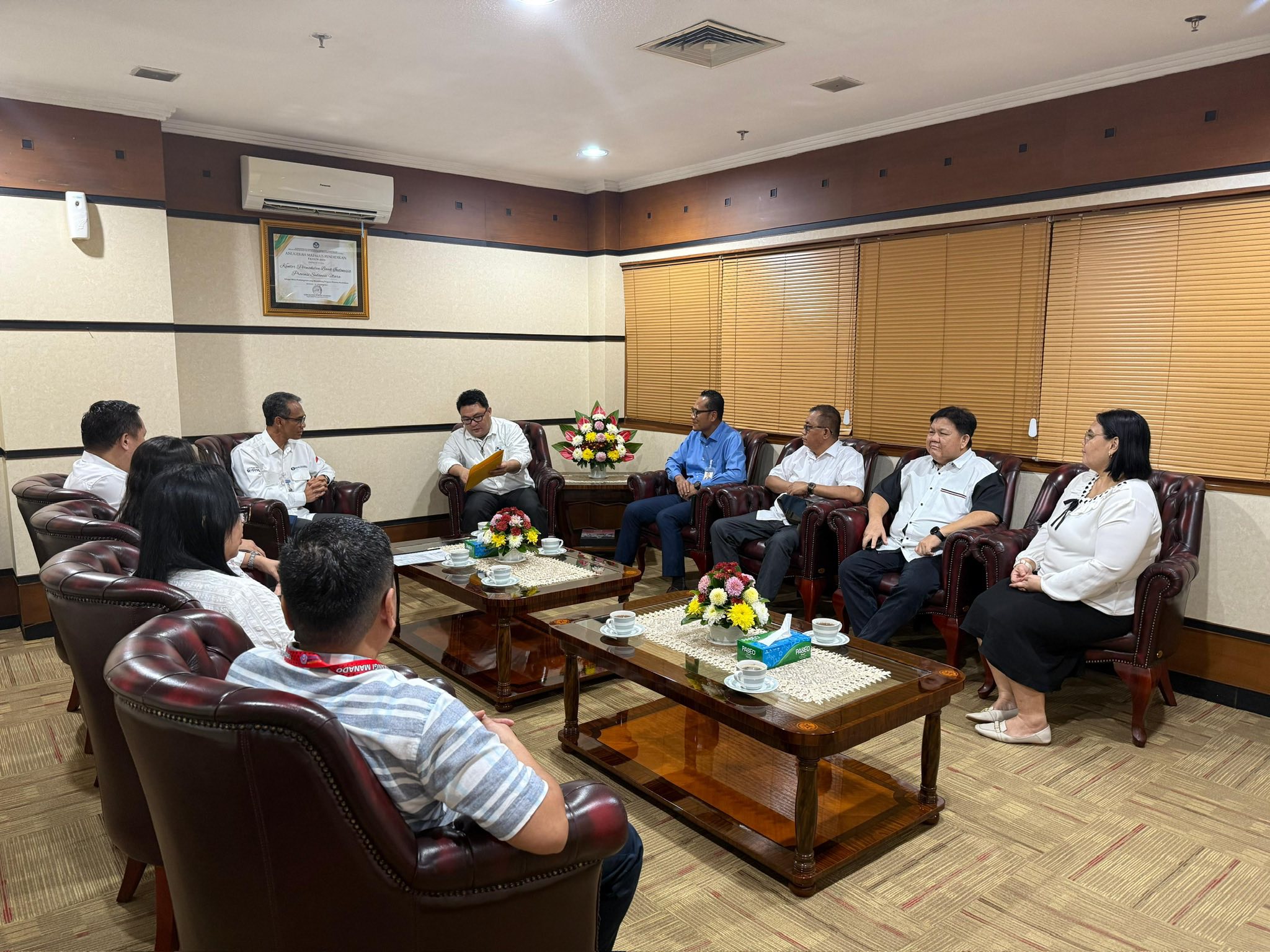 ISEI Cab. Manado melakukan Audiensi dengan Gubernur Sulawesi Utara