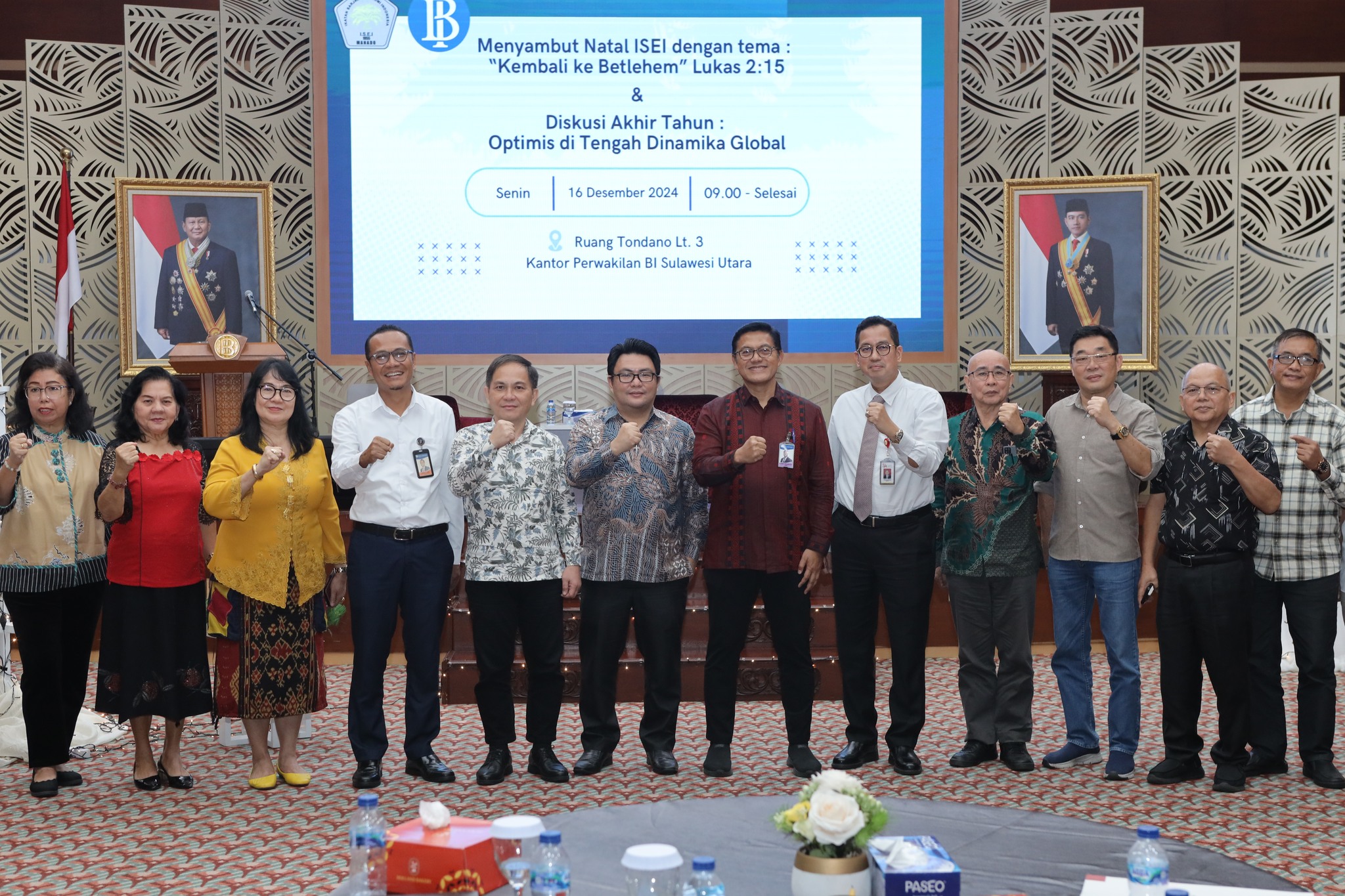 Diskusi Akhir Tahun ISEI Cab. Manado 2024